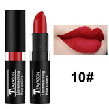 NEW Lipstick Matte Waterproof Velvet Lip Stick 12 Colors Sexy Red Purple Green Pigments Makeup Matte Lipsticks Beauty Lips TSLM2