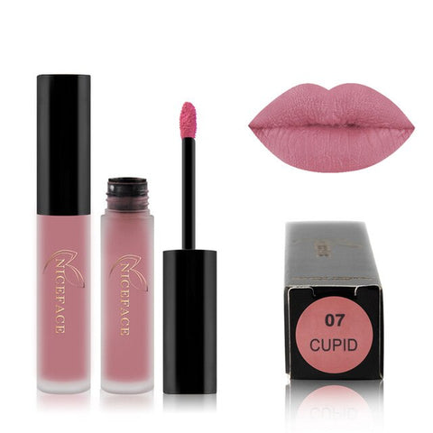 Waterproof Matte Liquid Lipstick Makeup Red Lip Long Lasting Gloss Mate Black Lip Stick  Easy to Wear Lipsticks for Women Girls