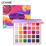 UCANBE Brand New Nude Eyeshadow Palette 18 Colors Glitter Matte Shimmer Shades Rosy Pink Eye Shadow Waterproof Beauty Makeup Kit