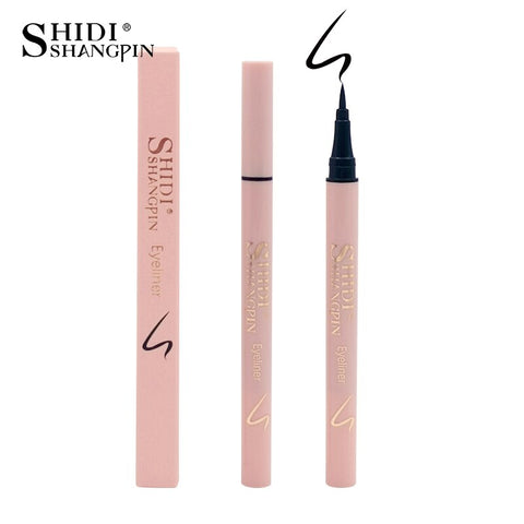 SHIDISHANGPIN Eyeliners Black Long Lasting Eye Liner Pencil Waterproof Eyeliner Smudge-Proof Cosmetic Beauty Makeup Liquid Liner