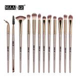 MAANGE Pro  3/5/12 pcs/lot  Makeup Brushes Set Eye Shadow Blending Eyeliner Eyelash Eyebrow Brushes For Makeup New