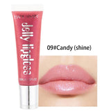 HANDAIYAN Candy Color Jelly Lip Gloss Lips Plumper Moisturizing Shine Lasting Liquid Lipstick Nourishing Makeup Cosmetic TSLM1