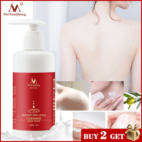 Milk Moist Body Lotion Cream Anti-chapping Nourish Rejuvenation Soft And Comfortable Whitening Beauty Super Milk Extract Essence