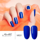 MORDDA Gel Nail Lacquer Soak Off UV LED Gel Polish Long Lasting Hybrid Varnishes UV Nail Gel Varnish For DIY Nail Art Painting