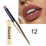 Makeup Lips Matte Liquid Lipstick Long Lasting Waterproof Sexy Pigment Nude Matte Shimmer Style Lip Gloss Luxury Makeup Cosmetic