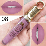 Makeup Lips Matte Liquid Lipstick Long Lasting Waterproof Sexy Pigment Nude Matte Shimmer Style Lip Gloss Luxury Makeup Cosmetic