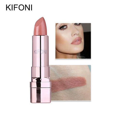 New Arrival KIFONI brand makeup beauty matte lipstick long lasting tint lips cosmetics lip stick maquiagem make up red batom