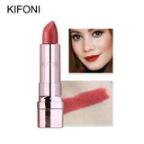 New Arrival KIFONI brand makeup beauty matte lipstick long lasting tint lips cosmetics lip stick maquiagem make up red batom