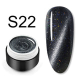 VENALISA Enamel Gel Nail Art Glitter Laser 9D Magnetic Cat Eye Paint Varnish Meteorite Aerolite Cat Eyes Gel Nail Polish Lacquer