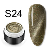 VENALISA Enamel Gel Nail Art Glitter Laser 9D Magnetic Cat Eye Paint Varnish Meteorite Aerolite Cat Eyes Gel Nail Polish Lacquer