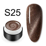 VENALISA Enamel Gel Nail Art Glitter Laser 9D Magnetic Cat Eye Paint Varnish Meteorite Aerolite Cat Eyes Gel Nail Polish Lacquer