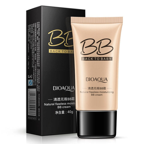 BIOAQUA Natural  BB Cream Whitening Moisturizing Concealer  Nude Foundation Makeup Face Beauty