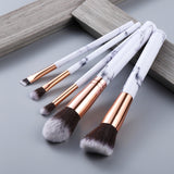 FLD5/15Pcs Makeup Brushes Tool Set Cosmetic Powder Eye Shadow Foundation Blush Blending Beauty Make Up Brush Maquiagem