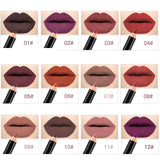 12 Colors  Matte Lip Liner pen use with lipstick Long Lasting Pigments Waterproof no blooming beauty Makeup color optional TSLM1