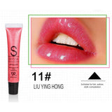 Candy Color Long Lasting Lip Gloss 12colors Makeup Waterproof Glitter Hydrating Liquid Lipstick Glitter Shimming Lip Gloss TSLM1