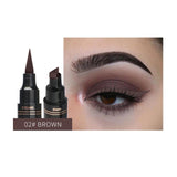 Colorful Long-lasting Liquid Eyeliner Pen Waterproof Fast Dry Black Pencil Cosmetic Double-ended Eye liner Smooth MakeUp Tools