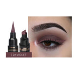 Colorful Long-lasting Liquid Eyeliner Pen Waterproof Fast Dry Black Pencil Cosmetic Double-ended Eye liner Smooth MakeUp Tools