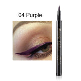 Colorful Long-lasting Liquid Eyeliner Pen Waterproof Fast Dry Black Pencil Cosmetic Double-ended Eye liner Smooth MakeUp Tools