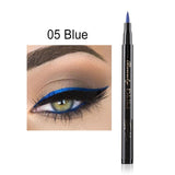 Colorful Long-lasting Liquid Eyeliner Pen Waterproof Fast Dry Black Pencil Cosmetic Double-ended Eye liner Smooth MakeUp Tools