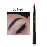 Colorful Long-lasting Liquid Eyeliner Pen Waterproof Fast Dry Black Pencil Cosmetic Double-ended Eye liner Smooth MakeUp Tools