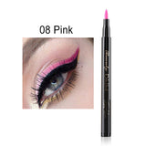 Colorful Long-lasting Liquid Eyeliner Pen Waterproof Fast Dry Black Pencil Cosmetic Double-ended Eye liner Smooth MakeUp Tools