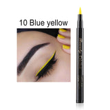 Colorful Long-lasting Liquid Eyeliner Pen Waterproof Fast Dry Black Pencil Cosmetic Double-ended Eye liner Smooth MakeUp Tools