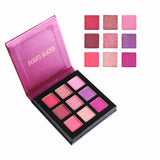 Beauty Glazed Brand Matte Eyeshadow Palette 9 Colors Makeup Lasting Waterproof Eye Shadow Beauty Cosmetics TSLM2