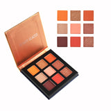 Beauty Glazed Brand Matte Eyeshadow Palette 9 Colors Makeup Lasting Waterproof Eye Shadow Beauty Cosmetics TSLM2