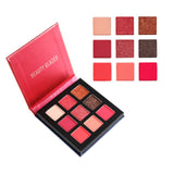 Beauty Glazed Brand Matte Eyeshadow Palette 9 Colors Makeup Lasting Waterproof Eye Shadow Beauty Cosmetics TSLM2