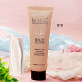 Natural Face Care Foundation BB Cream Whitening Moisturizing Concealer Nude Foundation Brighten Makeup Face Beauty TSLM1