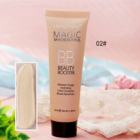 Natural Face Care Foundation BB Cream Whitening Moisturizing Concealer Nude Foundation Brighten Makeup Face Beauty TSLM1