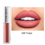 HANDAIYAN 12 Colors Matte Sexy Lip Gloss Velvet Matte Lasting Moisturizing Waterproof Cosmetic Beauty Keep 24h Lipgloss TSLM2