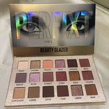 Beauty Glazed eyeshadow palette colorful Eye shadow Palette Glitter Highlighter Shimmer Make up Pigment matte Eye Shadow Pallete