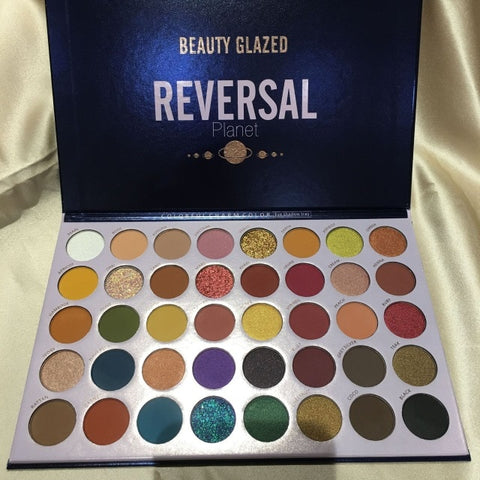 Beauty Glazed eyeshadow palette colorful Eye shadow Palette Glitter Highlighter Shimmer Make up Pigment matte Eye Shadow Pallete