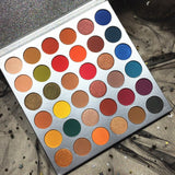 Beauty Glazed eyeshadow palette colorful Eye shadow Palette Glitter Highlighter Shimmer Make up Pigment matte Eye Shadow Pallete