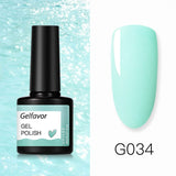 Gelfavor UV Nail Gel 8ml For Manicure Nail Set Kit UV LED  Base Top Coat For Painting Extension Nail Art Gel Varnishes Lacquer