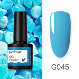 Gelfavor UV Nail Gel 8ml For Manicure Nail Set Kit UV LED  Base Top Coat For Painting Extension Nail Art Gel Varnishes Lacquer