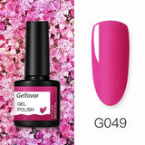 Gelfavor UV Nail Gel 8ml For Manicure Nail Set Kit UV LED  Base Top Coat For Painting Extension Nail Art Gel Varnishes Lacquer