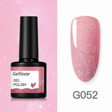 Gelfavor UV Nail Gel 8ml For Manicure Nail Set Kit UV LED  Base Top Coat For Painting Extension Nail Art Gel Varnishes Lacquer