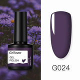 Gelfavor UV Nail Gel 8ml For Manicure Nail Set Kit UV LED  Base Top Coat For Painting Extension Nail Art Gel Varnishes Lacquer