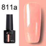 GDCOCO soak off  Base Gel Top Coat Matte Top Gel polish Nail Gel lacquer 8 ml manicure wholesale long lasting Nail color gel