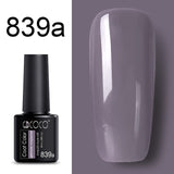 GDCOCO soak off  Base Gel Top Coat Matte Top Gel polish Nail Gel lacquer 8 ml manicure wholesale long lasting Nail color gel