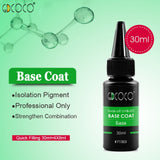 GDCOCO soak off  Base Gel Top Coat Matte Top Gel polish Nail Gel lacquer 8 ml manicure wholesale long lasting Nail color gel