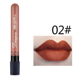 1Pcs Sexy Red Vampire Lipstick Matte Waterproof Velvet Lipgloss Liquid Lip Gloss Matte 28 Color Cosmetic Beauty Makeup Lipgloss