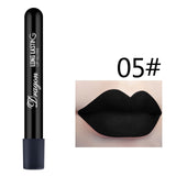 1Pcs Sexy Red Vampire Lipstick Matte Waterproof Velvet Lipgloss Liquid Lip Gloss Matte 28 Color Cosmetic Beauty Makeup Lipgloss