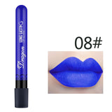 1Pcs Sexy Red Vampire Lipstick Matte Waterproof Velvet Lipgloss Liquid Lip Gloss Matte 28 Color Cosmetic Beauty Makeup Lipgloss