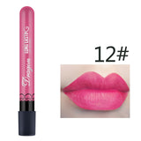 1Pcs Sexy Red Vampire Lipstick Matte Waterproof Velvet Lipgloss Liquid Lip Gloss Matte 28 Color Cosmetic Beauty Makeup Lipgloss