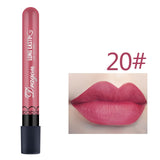 1Pcs Sexy Red Vampire Lipstick Matte Waterproof Velvet Lipgloss Liquid Lip Gloss Matte 28 Color Cosmetic Beauty Makeup Lipgloss