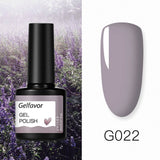 Gelfavor 8ml Gel Nail Polish Glitter For Manicure set nail art Semi platium UV LED Lamp Nail varnishes Base top coat Gel lacquer