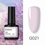 Gelfavor 8ml Gel Nail Polish Glitter For Manicure set nail art Semi platium UV LED Lamp Nail varnishes Base top coat Gel lacquer